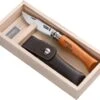 Opinel No.08 Zakmes - Carbon - Hout - Houten Kistje 2 Opinel No.08 Zakmes - Carbon - Hout - Houten Kistje -Bol 1200x1023