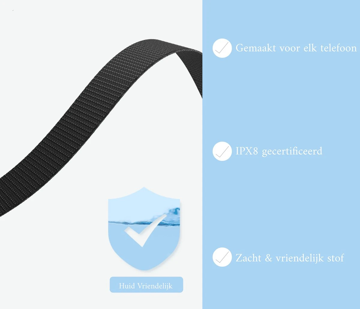 Merkloos Waterdichte Telefoonhoesjes- Zwart 4 Stuks- Alle Telefoons Beschikbaar- Telefoonzakje 7 Merkloos Waterdichte Telefoonhoesjes- Zwart 4 Stuks- Alle Telefoons Beschikbaar- Telefoonzakje - Afbeelding 5