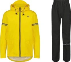 AGU Original Regenpak Essential - Geel/Zwart - L - Dames & Heren - Waterdicht & Ademend -Bol 1200x1045 4