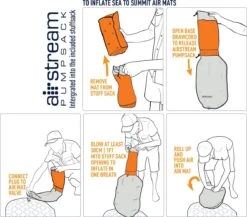 Sea To Summit UltraLight Insulated Regular Opblaasbare Slaapmat - 5cm - 480g - Oranje -Bol 1200x1053 2