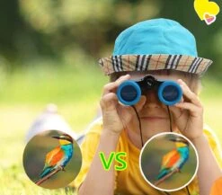 TravelHawk Verrekijker Voor Kinderen - Compacte Verrekijker - Waterdicht - Voor Vogels Kijken, Buiten Spelen , Theater - Roze -Bol 1200x1056 2