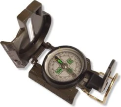 De Snuffelaar® - Professionele Metalen Kompas Militair - 2022 - Scouting Compass