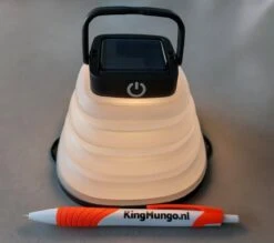 Solar Led Camping Lamp - Tent Verlichting Oplaadbaar - Solar Lantaarn Tafellamp Opvouwbare Campinglamp - King Mungo -Bol 1200x1062 1
