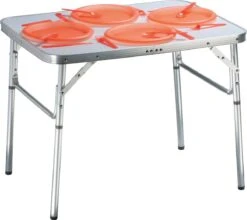 Merkloos Campingtafel - Opklapbaar - 75 X 55 X 70 Cm - Compact - Met Handvat -Bol 1200x1071
