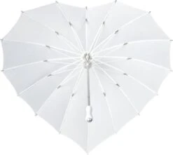 Impliva - Hartvormige Paraplu - UV-Bescherming - Ø 84 Cm - Wit 17 Impliva - Hartvormige Paraplu - UV-Bescherming - Ø 84 Cm - Wit -Bol 1200x1074