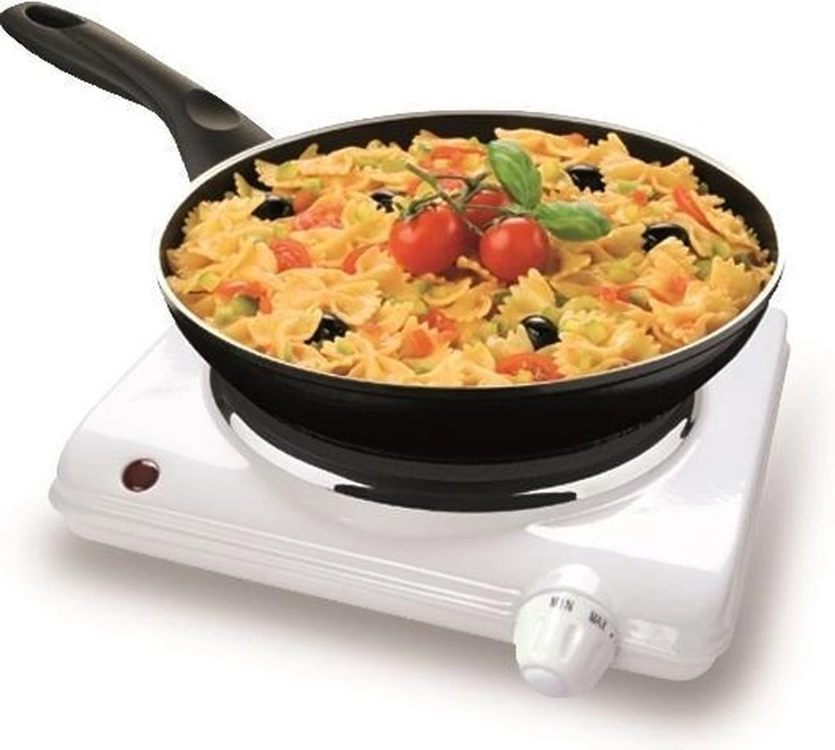 Kemper Elektrische Kookplaat - Campingkooktoestel - 1 Pit - 1500W - Ø16,5 Cm 4 Kemper Elektrische Kookplaat - Campingkooktoestel - 1 Pit - 1500W - Ø16,5 Cm - Afbeelding 2