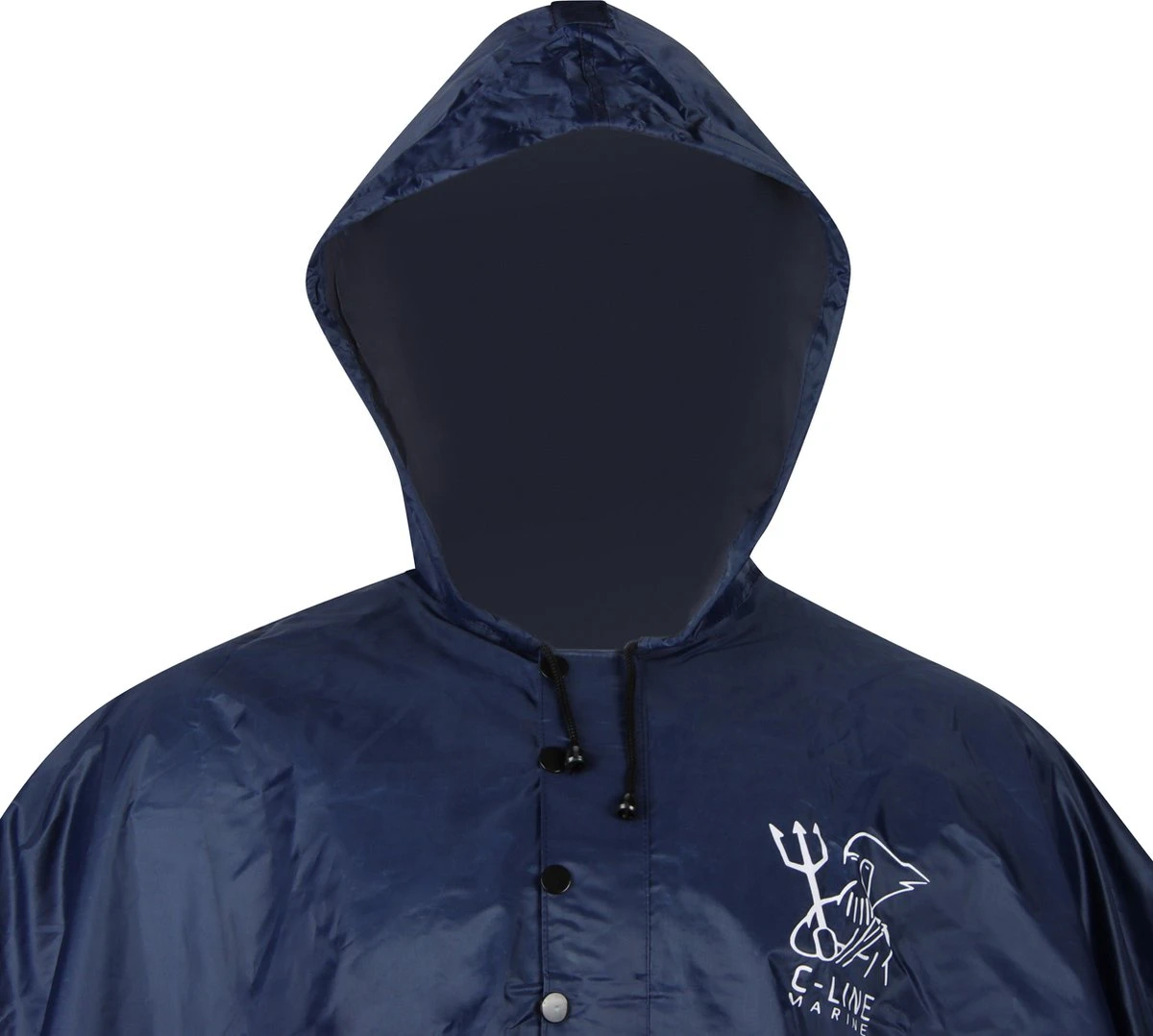 C-Line Poncho - Blauw - Reflecterend - Maat XXL/XXXL 5 C-Line Poncho - Blauw - Reflecterend - Maat XXL/XXXL - Afbeelding 3