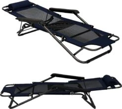 Ligstoel 155x60cm - Opvouwbaar Campingstoel Ligbed Strandstoel Tuinstoel Vouwligstoel Blauw 33 Ligstoel 155x60cm - Opvouwbaar Campingstoel Ligbed Strandstoel Tuinstoel Vouwligstoel Blauw -Bol 1200x1080
