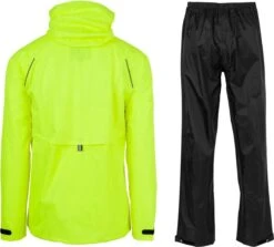 AGU Passat Regenpak Essential - Fluo Geel - L - Dames & Heren - Waterdicht -Bol 1200x1083 1