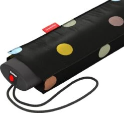 Reisenthel Umbrella Pocket Mini Opvouwbare Mini Paraplu - ø 97 Cm - Dots Zwart -Bol 1200x1089 3