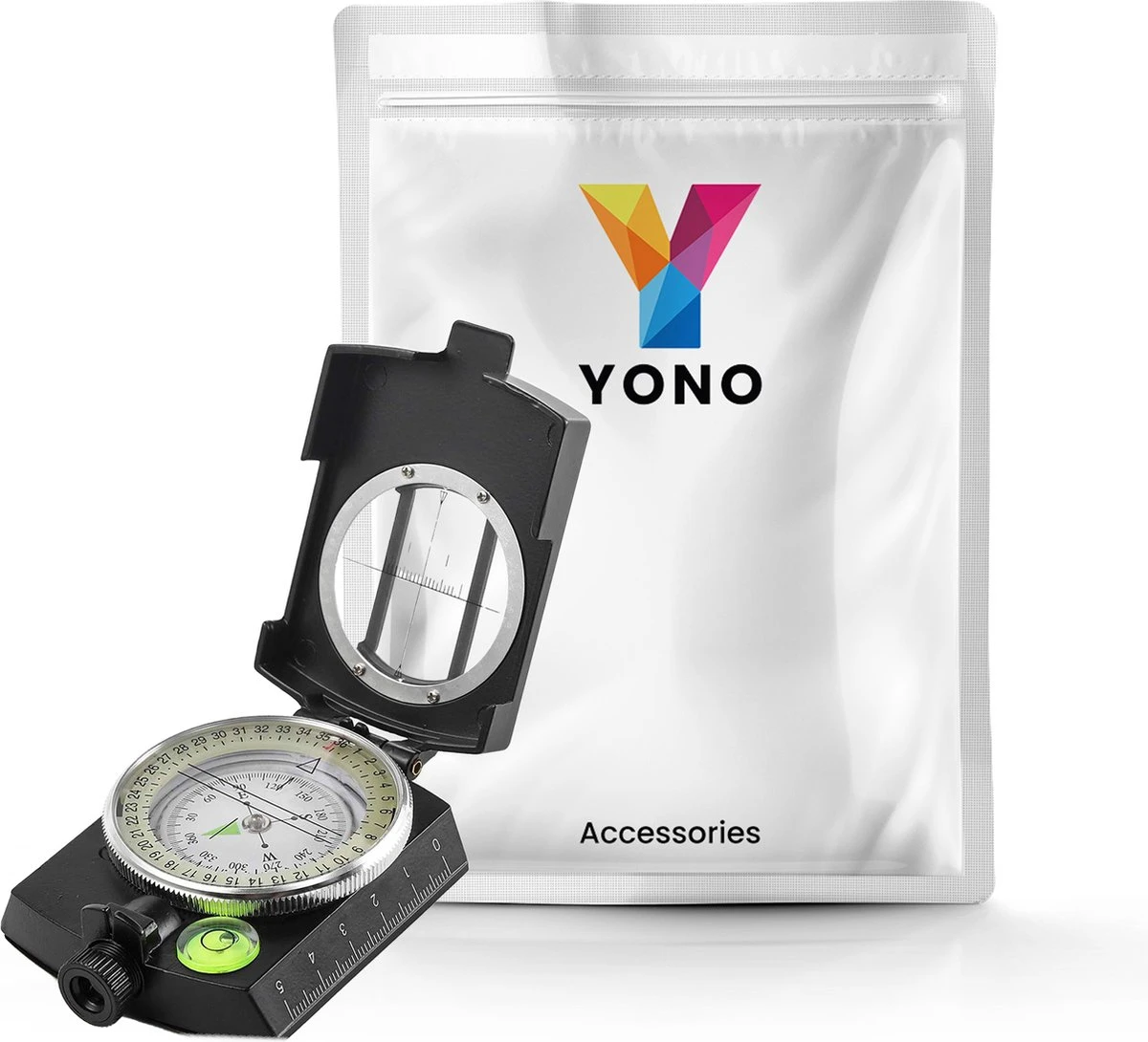 YONO Militair Kompas - Inklapbaar Kaart Compass Voor Outdoor En Survival - Professioneel Metalen Design Met Kaartlezer - Zwart 9 YONO Militair Kompas - Inklapbaar Kaart Compass Voor Outdoor En Survival - Professioneel Metalen Design Met Kaartlezer - Zwart - Afbeelding 7
