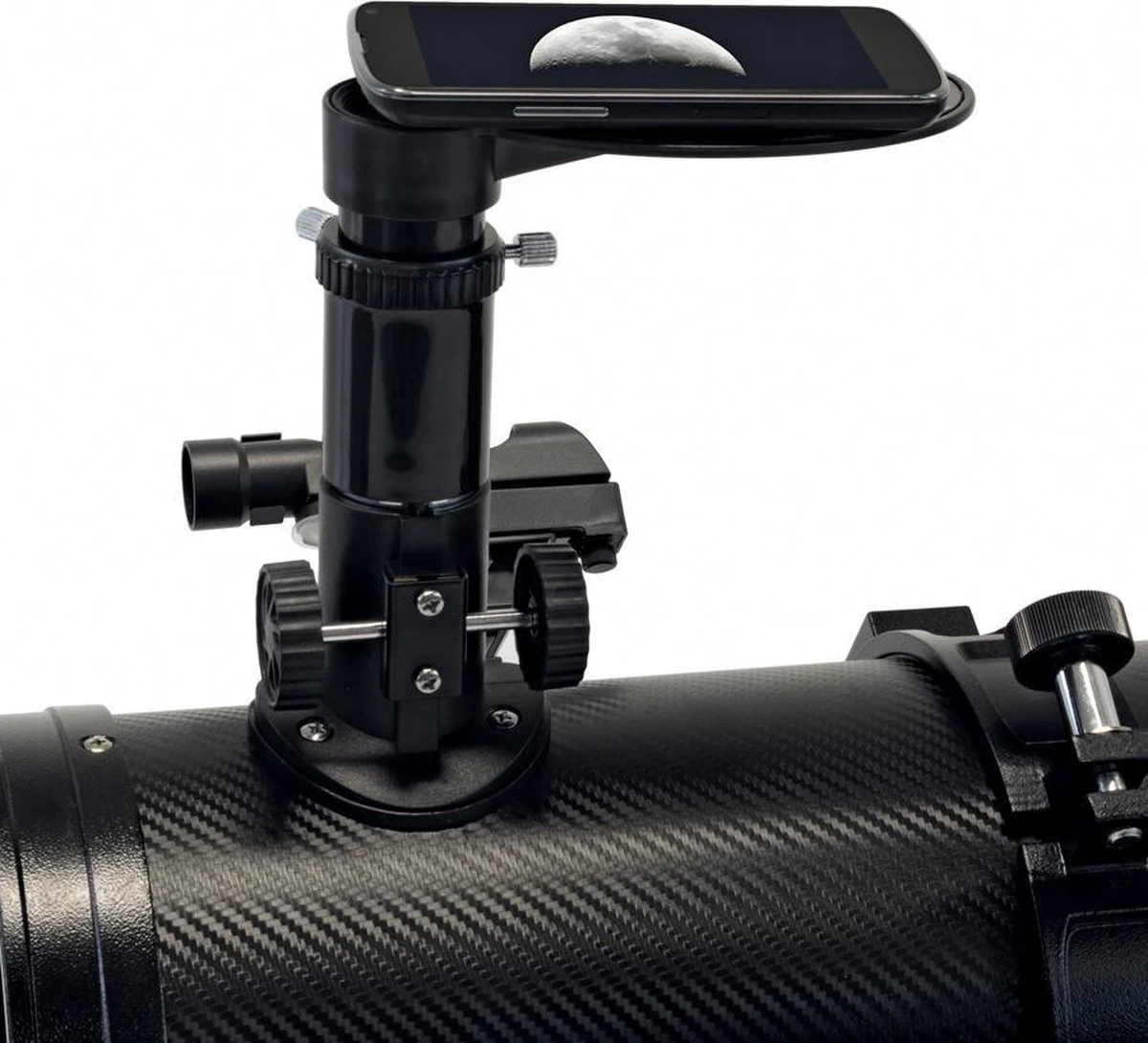 Bresser Telescoop - Pluto 114/500 - EQ-3 Montering - Met Smartphone-adapter 16 Bresser Telescoop - Pluto 114/500 - EQ-3 Montering - Met Smartphone-adapter - Afbeelding 14