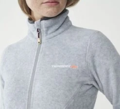 Tenson Malin Fleece Sportjas - Maat XL - Vrouwen - Grijs -Bol 1200x1094