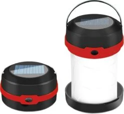 Solar LED Kampeerlamp 'Explorer' - Opvouwbaar - Op Zonne-energie