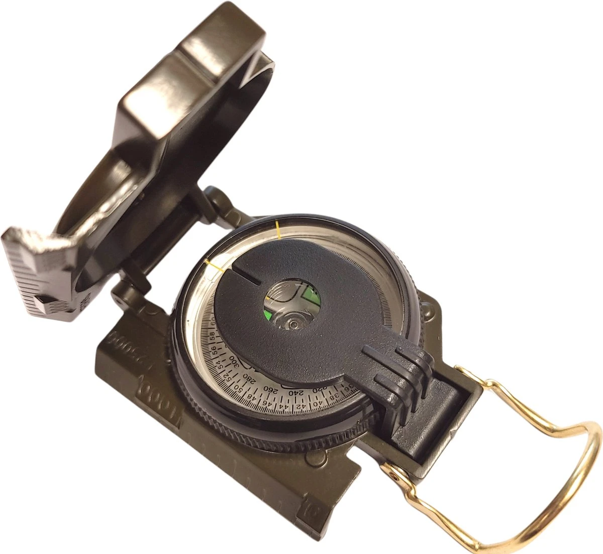 De Snuffelaar® - Professionele Metalen Kompas Militair - 2022 - Scouting Compass 5 De Snuffelaar® - Professionele Metalen Kompas Militair - 2022 - Scouting Compass - Afbeelding 3