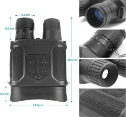 Merkloos Nachtkijker Met Infrarood - Nachtkijker - Nachtkijker Warmtebeeld - Infrarood Kijker - Nightvision - 400M -Bol 1200x1119 2