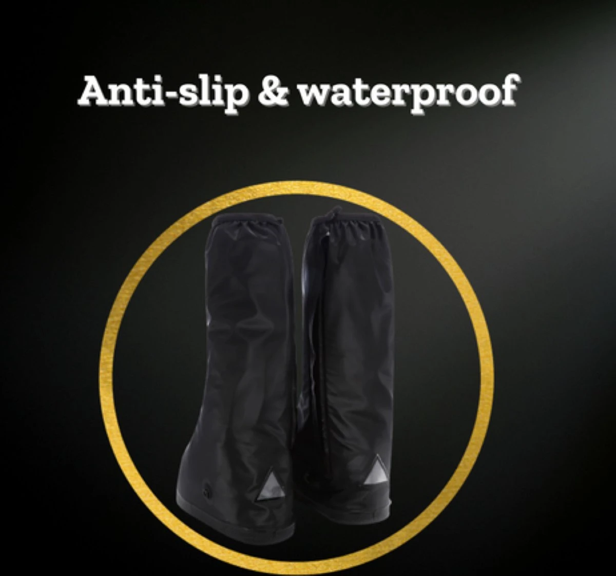 EASTWALL Cover Pro Schoenhoezen - Schoenovertrek Herbruikbaar - Bescherm Je Schoenen Tegen Water, Modder En Sneeuw - Universele Waterdichte Overschoenen - Schoenbeschermers - Anti-slip - Trekkoord Afsluiting - Zwart - Maat 43-44 6 EASTWALL Cover Pro Schoenhoezen - Schoenovertrek Herbruikbaar - Bescherm Je Schoenen Tegen Water, Modder En Sneeuw - Universele Waterdichte Overschoenen - Schoenbeschermers - Anti-slip - Trekkoord Afsluiting - Zwart - Maat 43-44 - Afbeelding 4