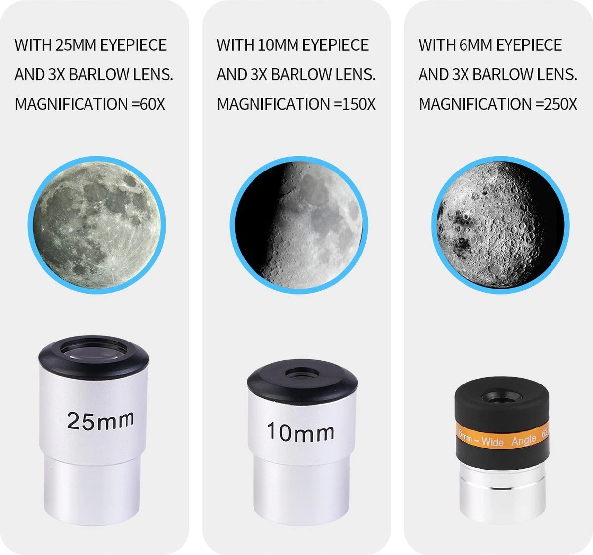 Merkloos Telescoop - 250x Vergroting - Sterrenkijker Beginners / Volwassenen / Gevorderden - Inclusief Gebruiksaanwijzing - Inclusief Statief En Draagtas - 50080 5 Merkloos Telescoop - 250x Vergroting - Sterrenkijker Beginners / Volwassenen / Gevorderden - Inclusief Gebruiksaanwijzing - Inclusief Statief En Draagtas - 50080 - Afbeelding 3