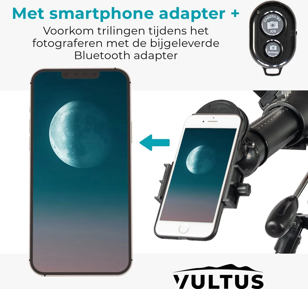 Vultus Telescoop - 375x Vergroting - Sterrenkijker Beginners / Volwassenen / Gevorderden - Inclusief E-boek Voor Beginners - Inclusief App - Inclusief Statief En Draagtas - Vultus - 50080 10 Vultus Telescoop - 375x Vergroting - Sterrenkijker Beginners / Volwassenen / Gevorderden - Inclusief E-boek Voor Beginners - Inclusief App - Inclusief Statief En Draagtas - Vultus - 50080 - Afbeelding 8
