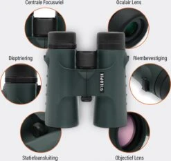 Verrekijker Waterdichte Wildpix XD 8x42 - Compact En Gas Gevuld Voor Volwassenen - Vogelen , Wildlife En Outdoor - Groen 15 Verrekijker Waterdichte Wildpix XD 8x42 - Compact En Gas Gevuld Voor Volwassenen - Vogelen , Wildlife En Outdoor - Groen -Bol 1200x1131 1