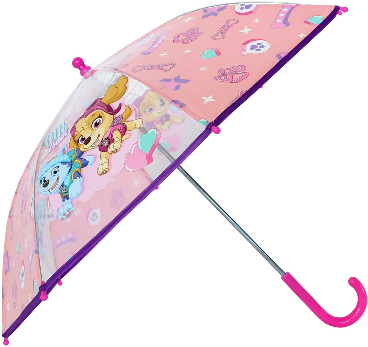 PAW Patrol - Paraplu - Kinderen - 78cm - Roze 3 PAW Patrol - Paraplu - Kinderen - 78cm - Roze