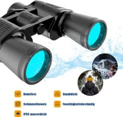 Blazelife 12x50 Verrekijker - Nachtzicht - Waterbestendig - Compacte Set Met Smartphone-adapter, Draagtas, Spiegeldoek - Kerstmis - Kerstfeest - Christmas Gift -Bol 1200x1135 1