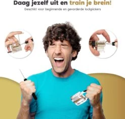 MyGoodz Lockpick Set 30 Delig – Meest Uitgebreid - Inlcusief Handleiding - Lock Pick Gereedschap Etui - Tools - Oefenslot Voor Beginners En Gevorderden – Survivalset - Cadeau Voor Mannen - Incl. Pocket Tools -Bol 1200x1139 1