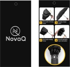 NovaQ Storm Paraplu Opvouwbaar - Paars - Polsband - Automatisch Uitklapbaar - Tot 100p/u Windproof - 110cm - 12 Panelen 17 NovaQ Storm Paraplu Opvouwbaar - Paars - Polsband - Automatisch Uitklapbaar - Tot 100p/u Windproof - 110cm - 12 Panelen -Bol 1200x1147 5