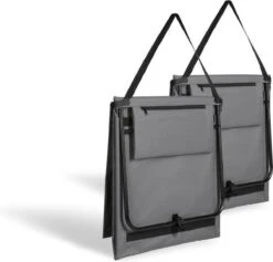 Intimo Strandmat - 2 Stuks - Grijs - 100x51x41cm -Bol 1200x1149