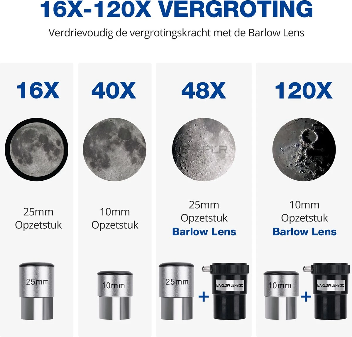 EXPLR Skysense Telescoop - Sterrenkijker - 70/400mm - Travel Bag - Telefoon Adapter - Telescoop Kinderen En Volwassenen 8 EXPLR Skysense Telescoop - Sterrenkijker - 70/400mm - Travel Bag - Telefoon Adapter - Telescoop Kinderen En Volwassenen - Afbeelding 6