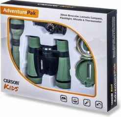 Carson Outdoor Adventurepack Junior Donkergroen/zwart 12 Carson Outdoor Adventurepack Junior Donkergroen/zwart -Bol 1200x1155 5
