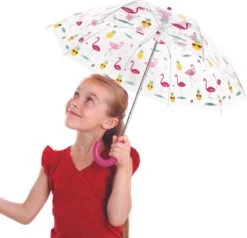 Kinderparaplu Voor Meisjes - Flamingo - Transparant - Zomer - Paraplu Voor Kinderen - Roze - Kinder 6 Kinderparaplu Voor Meisjes - Flamingo - Transparant - Zomer - Paraplu Voor Kinderen - Roze - Kinder -Bol 1200x1157 6