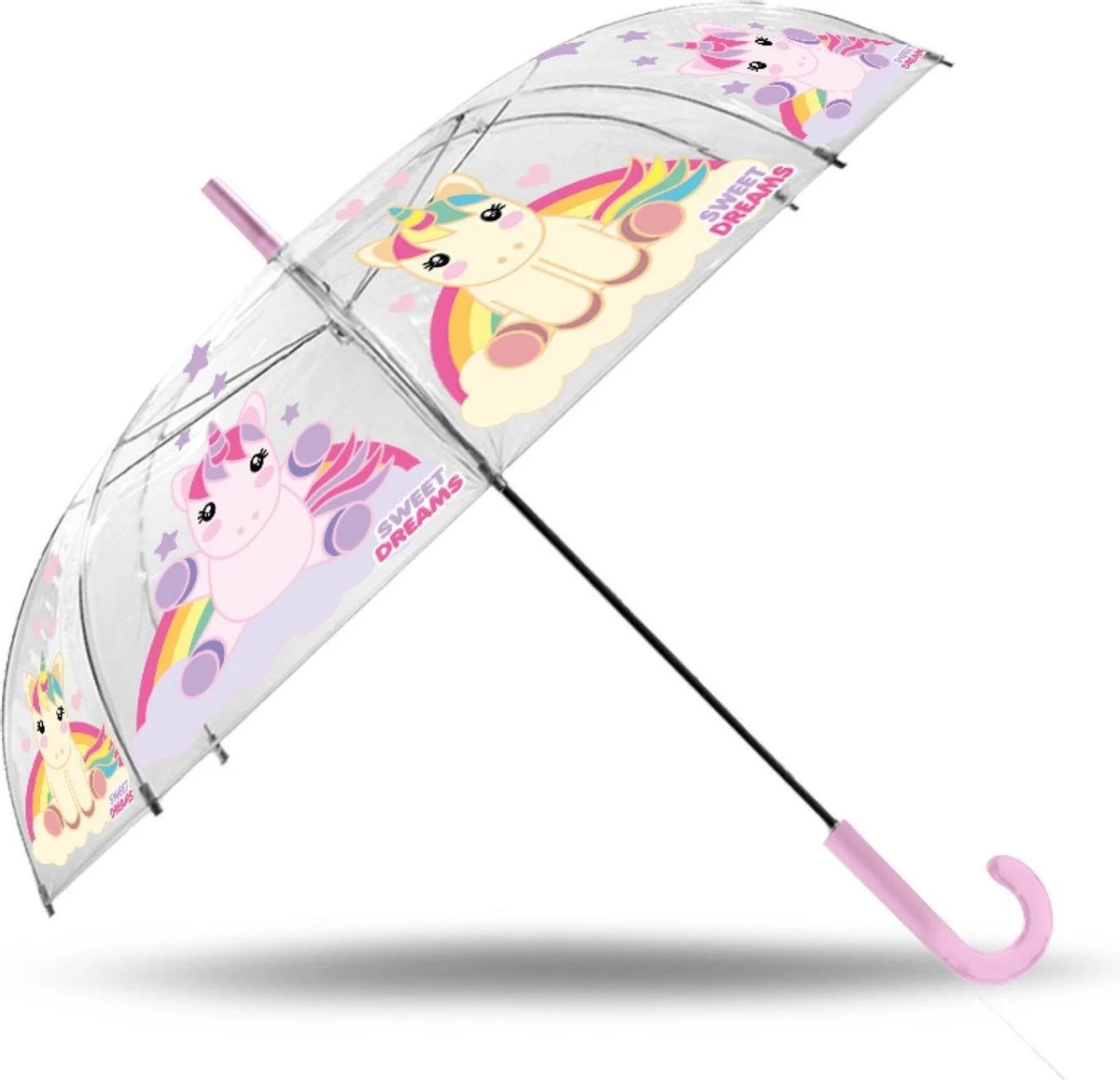 Merkloos Sweet Dreams Eenhoorn/unicorn Kinderparaplu Voor Meisjes/kinderen 54 Cm - Sweet Dreams - Kinderparaplu - Regenkleding/regenaccessoires 3 Merkloos Sweet Dreams Eenhoorn/unicorn Kinderparaplu Voor Meisjes/kinderen 54 Cm - Sweet Dreams - Kinderparaplu - Regenkleding/regenaccessoires