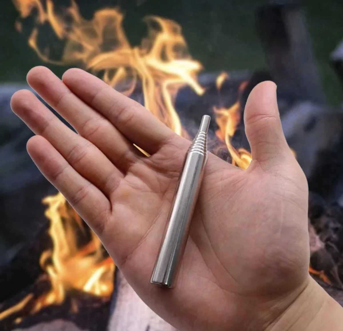 Merkloos Blaaspijp - Blaas Pijp - Pocket Balg - RVS - Waterdicht - Blazen - Stralen - BBQ - Kampvuur - Blow - Brand - Buis - Outdoor - Overleven - Gereedschap - Camping - Apparatuur - Survival Kit - Zilverkleur 3 Merkloos Blaaspijp - Blaas Pijp - Pocket Balg - RVS - Waterdicht - Blazen - Stralen - BBQ - Kampvuur - Blow - Brand - Buis - Outdoor - Overleven - Gereedschap - Camping - Apparatuur - Survival Kit - Zilverkleur