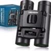 Zoomble® Verrekijker Inclusief Nekkoord En Draagtasje - E-book Vogelspotten - 10x22 - Compact – HD Lens - Waterdicht - Geschikt Voor Vogelaars, Jagen, Theater - Volwassene & Kinderen - Verkijker