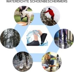 Siliconen Unisex Waterdichte Overschoenen Zwart Maat L 39-44 - Herbruikbaar – Anti Slip Regen Overschoen - Schoenhoesjes - Waterdichte Schoenbeschermers - Regenhoes – Schoenovertrek - Regenlaarzen 25 Siliconen Unisex Waterdichte Overschoenen Zwart Maat L 39-44 - Herbruikbaar – Anti Slip Regen Overschoen - Schoenhoesjes - Waterdichte Schoenbeschermers - Regenhoes – Schoenovertrek - Regenlaarzen -Bol 1200x1165 11