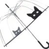 Smati Chat Stormparaplu - Transparent - Auto Open - ø 85 Cm - Chat Cat Zwart -Bol 1200x1165 5