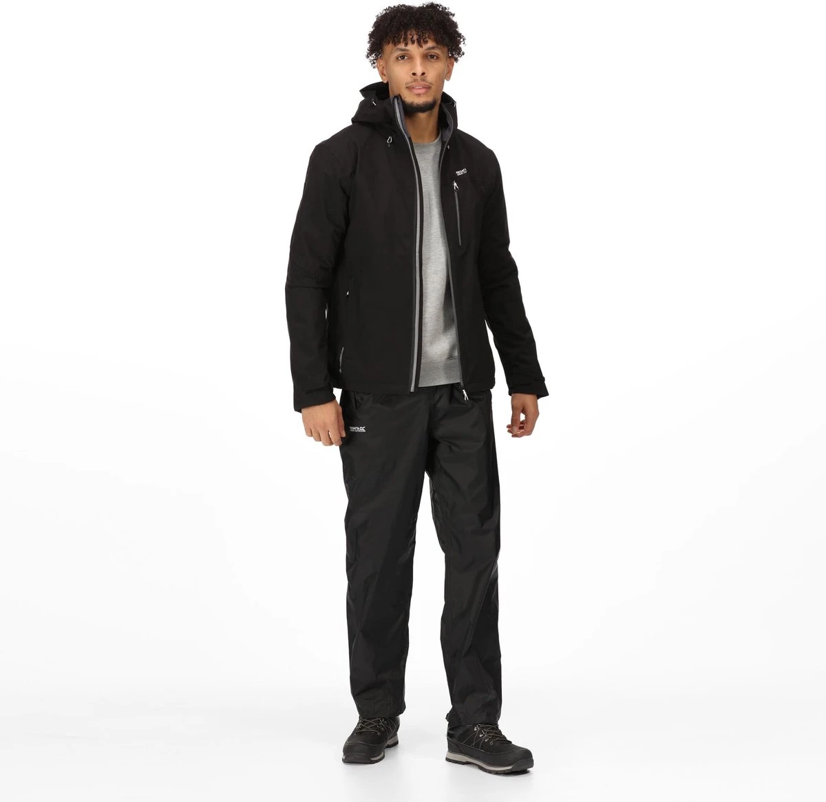 Regatta Pack-It Outdoorbroek - Regenbroek - Heren - XL - Zwart 10 Regatta Pack-It Outdoorbroek - Regenbroek - Heren - XL - Zwart - Afbeelding 8