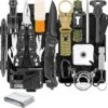 YONO Survival Kit Outdoor - Armband - Zakmes - Zaklamp - Vuurstarter - Kompas En Meer - XL Set