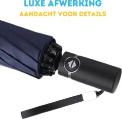 Stormparaplu - Paraplu - Opvouwbaar - Reflecterend - Automatisch Omgekeerd Uitklapsysteem - Windbestendig Tot 140 Km/h - Incl. Luxe Beschermhoes 21 Stormparaplu - Paraplu - Opvouwbaar - Reflecterend - Automatisch Omgekeerd Uitklapsysteem - Windbestendig Tot 140 Km/h - Incl. Luxe Beschermhoes -Bol 1200x1169 8