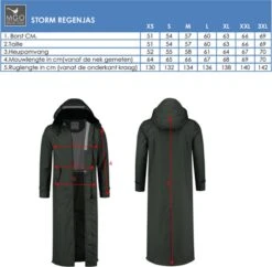 MGO Storm Extra Lange Regenjas - Dames Jack - Blauw - Maat L -Bol 1200x1174 9