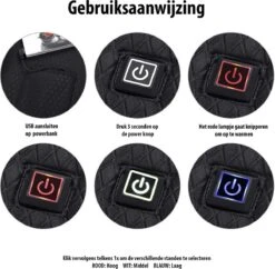 KIMO DIRECT Verwarmde Bodywarmer Met 10.000 MAh Powerbank - Fleece Vest - Verstelbare Maten - Unisex -Bol 1200x1177