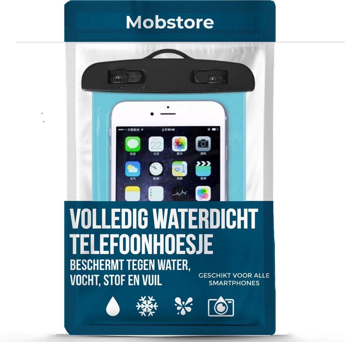 Mobstore Waterdicht Telefoonhoesje Blauw - Volledig Waterbestendige Telefoon Hoes - Onderwater Hoesje Telefoonhoesje - Waterproof Case - Pouch - Bag - Universeel Geschikt Voor Alle Smartphones - Waterdichte Telefoonhoesjes - Waterdicht Telefoonhoesje 8 Mobstore Waterdicht Telefoonhoesje Blauw - Volledig Waterbestendige Telefoon Hoes - Onderwater Hoesje Telefoonhoesje - Waterproof Case - Pouch - Bag - Universeel Geschikt Voor Alle Smartphones - Waterdichte Telefoonhoesjes - Waterdicht Telefoonhoesje - Afbeelding 6