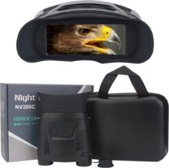 RYCE ® Nachtkijker PRO Met Digitale Camera - TIJDELIJKE ACTIE! - Gratis SD Kaart 8GB - Infrarood - Warmtebeeld - Verrekijker - Nightvision - Richtkijker - 300M