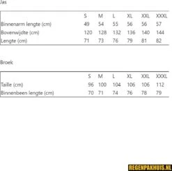 Merkloos Regenpak - Donker Groen XXXL 5 Merkloos Regenpak - Donker Groen XXXL -Bol 1200x1188 8