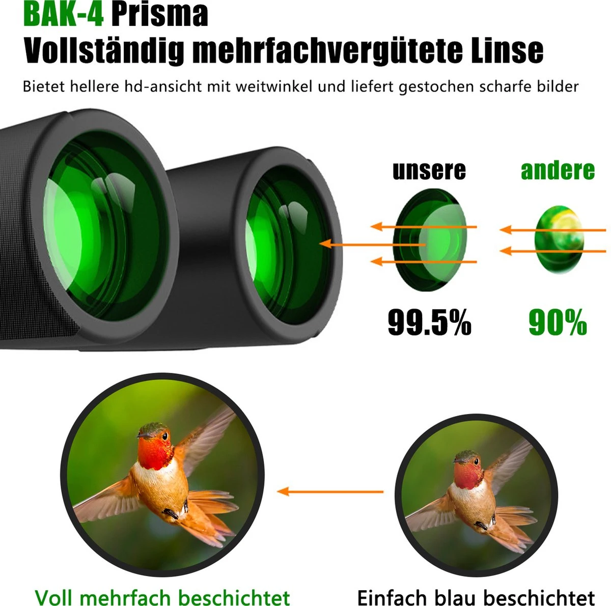 Blazelife 12x42 Verrekijker - Kerstmis - Kerstfeest - Christmas Gift - Nachtzicht - Waterbestendig - Lichtgewicht En Draagbaar - Compacte Set Met Smartphone-adapter, Draagtas, Spiegeldoek 7 Blazelife 12x42 Verrekijker - Kerstmis - Kerstfeest - Christmas Gift - Nachtzicht - Waterbestendig - Lichtgewicht En Draagbaar - Compacte Set Met Smartphone-adapter, Draagtas, Spiegeldoek - Afbeelding 5