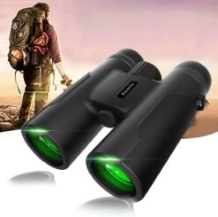 Blazelife Verrekijker - 12x42 - BAK-4 - Kerstmis - Kerstfeest - Christmas Gift - Verrekijker Vogelsspotten - Waterbestendig - Verrekijker Compact - Met Draagtas, Poetsdoek En Nekkoord - Zwart -Bol 1200x1190 9