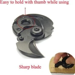 Zakmes - Munt Mes - Coin Knife - Survival Tool - Sleutelhanger - Rood 12 Zakmes - Munt Mes - Coin Knife - Survival Tool - Sleutelhanger - Rood -Bol 1200x1191 11