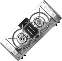 SMH LINE® Dubbele Camping Kooktoestel - 2 Pits - Draagbaar Gasfornuis - 2x 2500W 8 SMH LINE® Dubbele Camping Kooktoestel - 2 Pits - Draagbaar Gasfornuis - 2x 2500W -Bol 1200x1193 13