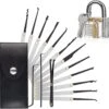Lock Premium Lockpick Set – 15-delig – Inclusief Transparant Slot – Lockpicken Voor Beginners En Professionals -Bol 1200x1193 4